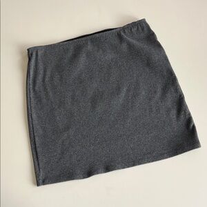 Hollister Charcoal Mini Skirt